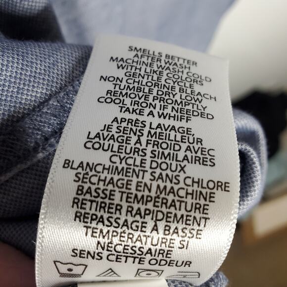 Travis Mathew blue lightweight polo shirt Size Large Great condition - Picture 5 of 11